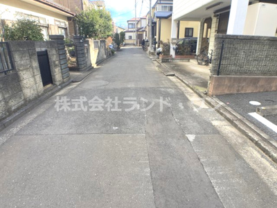 【前面道路含む現地写真】 | 所沢市北所沢町