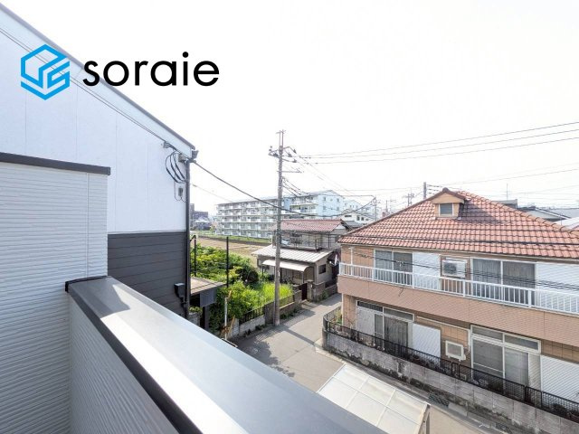 川越市田町3期　新築戸建　リガーレの前面道路含む現地写真|5/20撮影