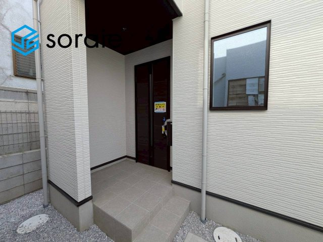 川越市田町3期　新築戸建　リガーレの玄関|5/20撮影