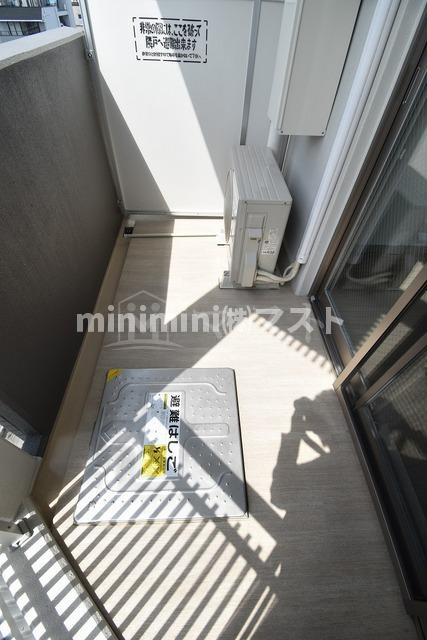 プライムステージ弁天町のバルコニー