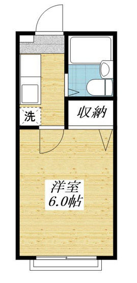 【間取り】 | ハイツ土方A