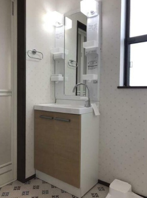 【洗面所】 | メゾン・ド・カラン本蓮沼 | スペースが確保できる洗面所です