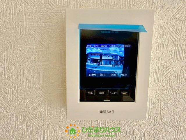 久喜市青毛第3　新築一戸建て　01　クレイドルガーデンのセキュリティ