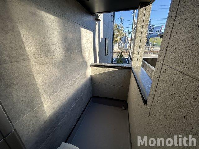 ユウパレス池上町のバルコニー