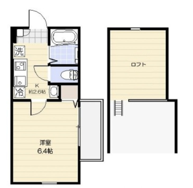 ノルデスタ小竹の間取り
