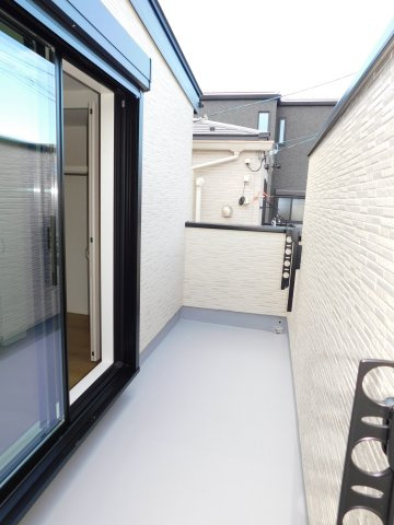 名古屋市西区貝田町１丁目の新築一戸建のバルコニー|◇バルコニー◇　　陽当り良好なワイドバルコニー！