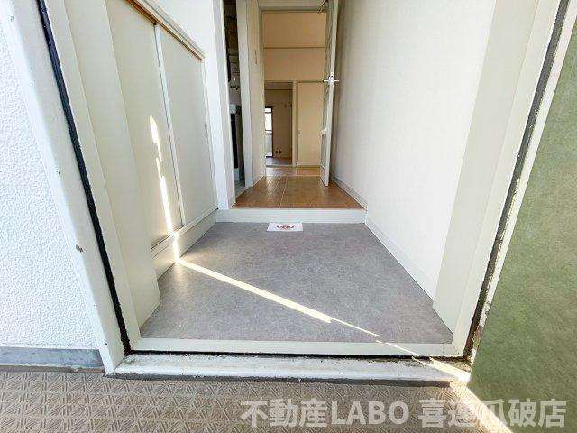 ダイヤモンドハイツⅠの玄関