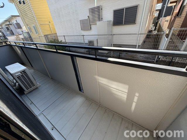 ソシア　Ａ棟のバルコニー