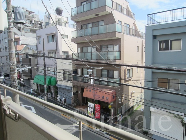 高台コーポの展望|バルコニーからの景色です☆