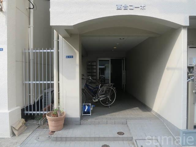 高台コーポのエントランス|エントランスになります☆