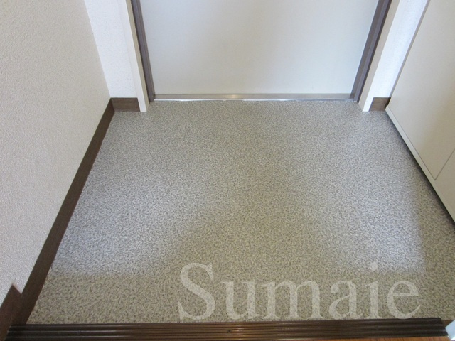 高台コーポの玄関|玄関はこのようになっています☆