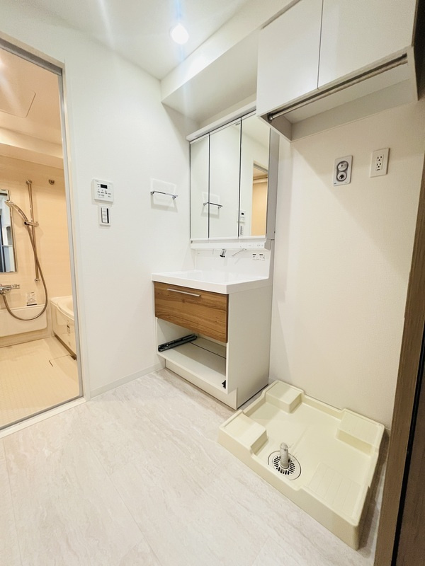 THE MAYFAIRの洗面所|コンパクトで使いやすい洗面所