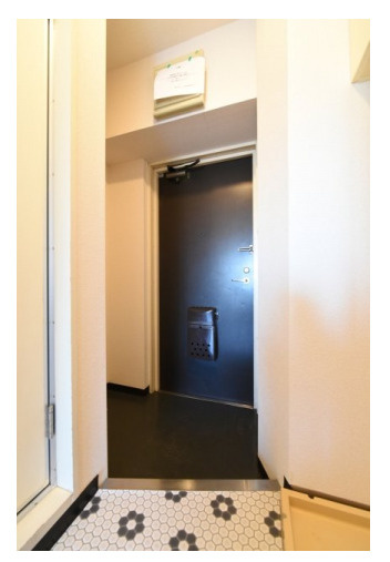 スカイコート両国の玄関