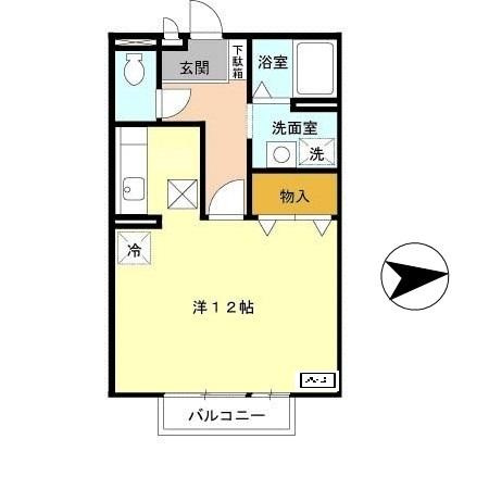 グレイスフル土山東の間取り