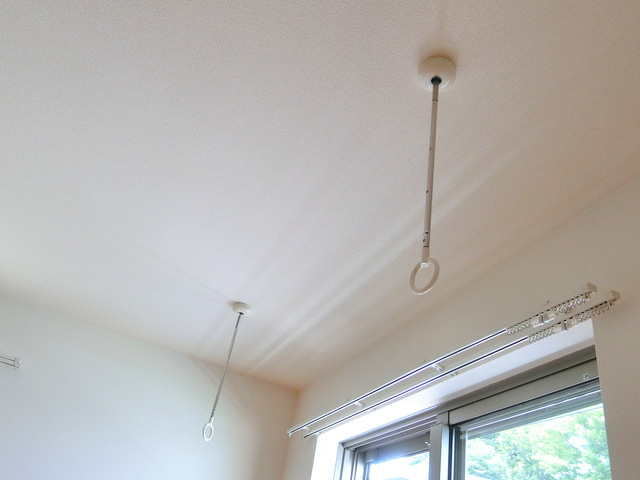 ヘーベル宮前の内装|★室内物干しフック★