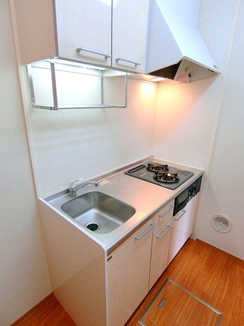 ヘーベル宮前のキッチン|★ガス2口システムキッチン★