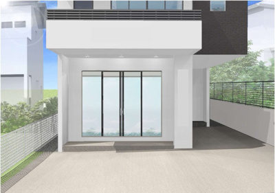 【外観パース】 | 経塚新店舗