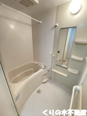 【浴室】 | プリムローズ北日吉Ａ | 落ち着いた空間のお風呂です