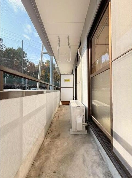 グリーンパークＯＨ９２Ｂのバルコニー