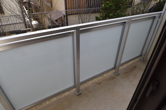 グレイス船橋法典のバルコニー|１階の写真です