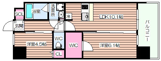 【間取り】 | スプランディッド梅田グランノース