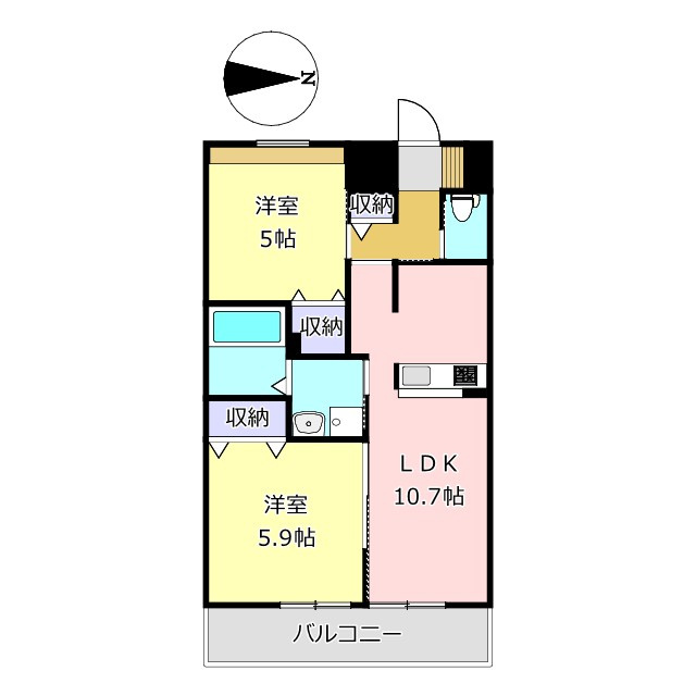 Maison Lumiereの間取り