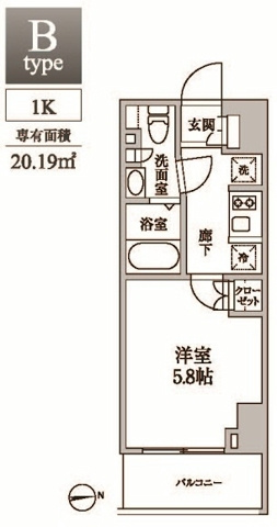 新品家具付きマンション東中延6(KaGood東京)