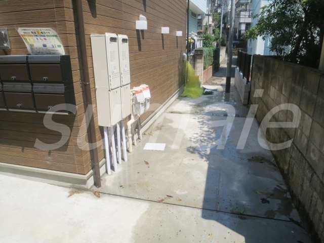 アクシス上十条のその他共用部分|こちらに自転車が置けそうです☆