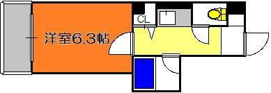 【間取り】 | ビラ菱屋西
