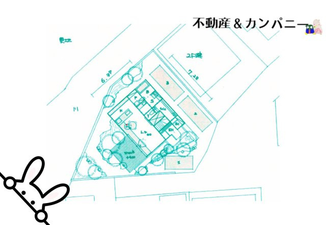 伊予郡松前町大字浜の売地の土地図