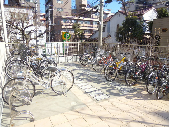 新宿区西早稲田２丁目の賃貸マンションのその他共用部分|★駐輪スペース★