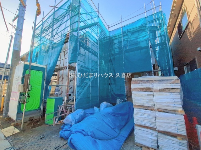 久喜市久喜東３期　新築一戸建ての外観|2026/1/19　撮影