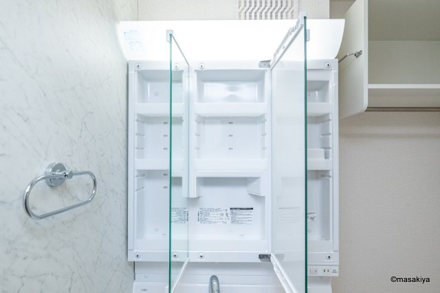 グランディスの洗面所