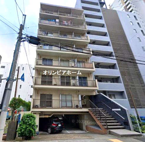 新大橋マンション　7階　角　部屋　リ　フォーム済の外観