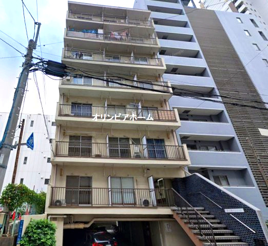 新大橋マンション　7階　角　部屋　リ　フォーム済の外観