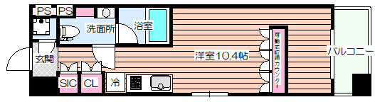 【間取り】 | デュオン新大阪レジデンス