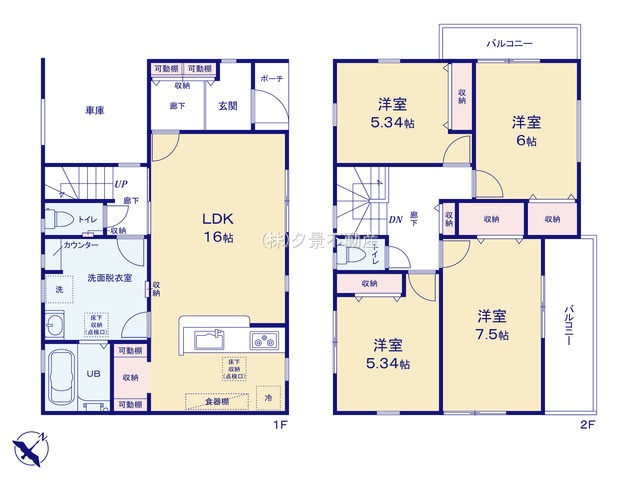 《仲介手数料無料》岩槻区大字金重109-176新築一戸建てリーブルガーデン
