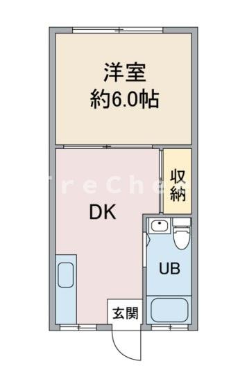 上野アパートメントの間取り