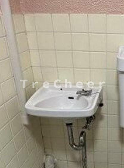 上野アパートメントの洗面所