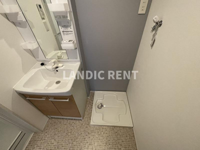 【洗面所】 | パティオ五十川Ⅱ