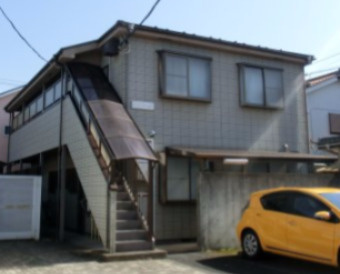 武蔵野市境南町５丁目のアパートの外観