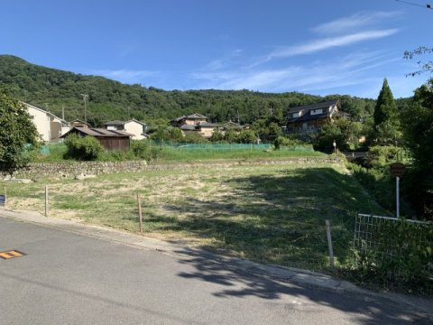 京都市左京区上高野奥小森町３号地　建築条件無し売土地の外観