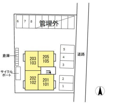【区画図】 | エーデルハイム東津田