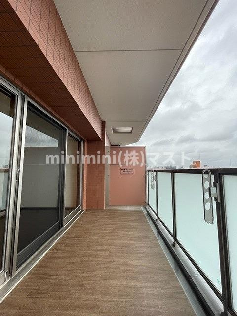 プレジオ森之宮のバルコニー