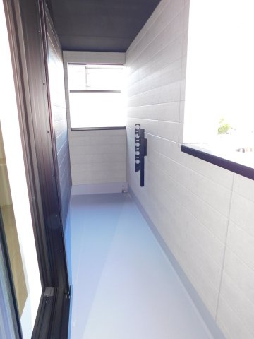 名古屋市西区貝田町１丁目の新築一戸建のバルコニー|◇バルコニー◇　　急な天候の変化でも安心なインナーバルコニー♪