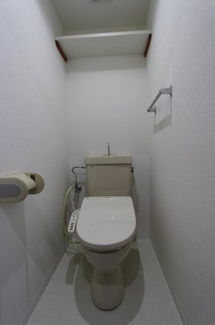 【トイレ】 | 第２サンハイツ通町 | 温水洗浄便座