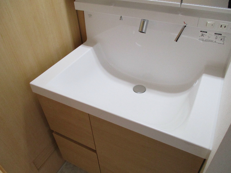 ストラーダ竹の山Ａ棟の洗面所