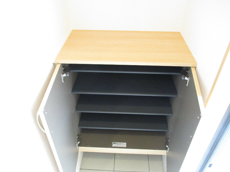 ストラーダ竹の山Ａ棟の玄関