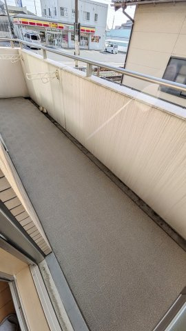 マルシュ梅林Ⅱのバルコニー