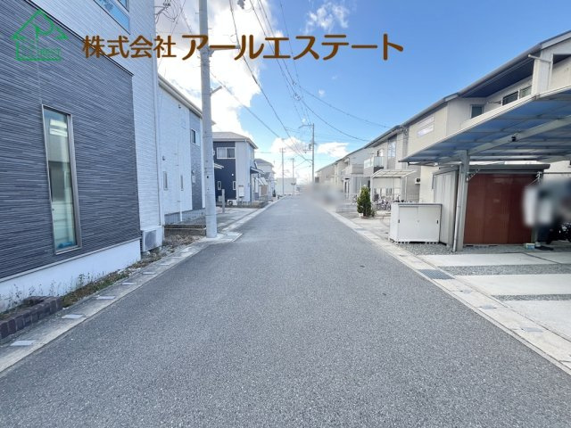 姫路市網干区田井　　山陽電鉄「平松駅」徒歩19分の前面道路含む現地写真